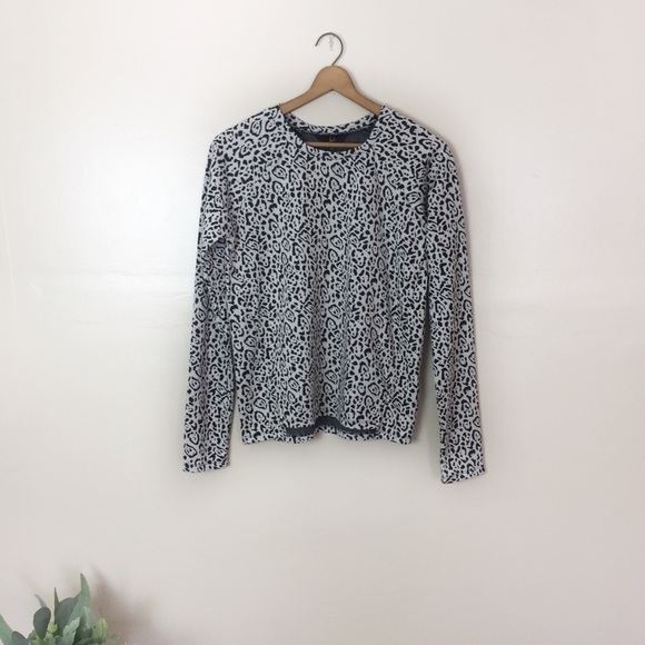 Jack by BB Dakota White Animal Print Sweater - Picture 2 of 9